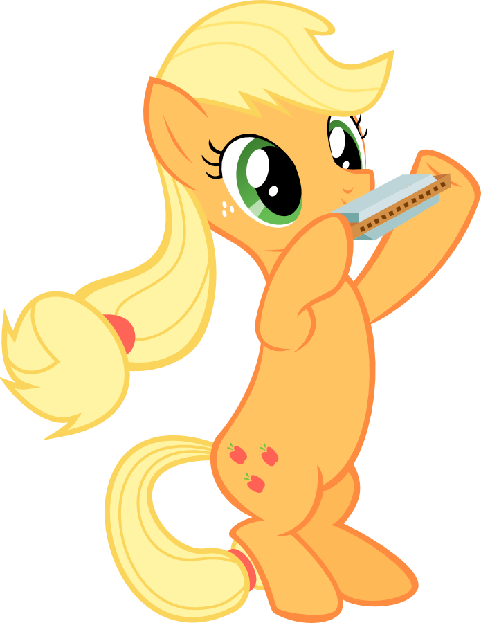 Applejack harmonica by BucketHelm on DeviantArt