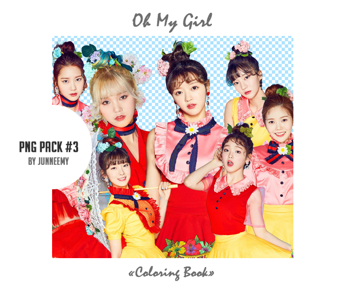 4800 Coloring Book Oh My Girl HD 4800 Coloring Book Oh My Girl HD