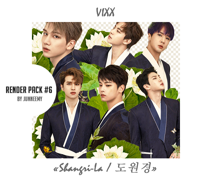 [VIXX - Shangri-La] RENDER PACK #6