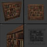 Bookshelf 3D obj