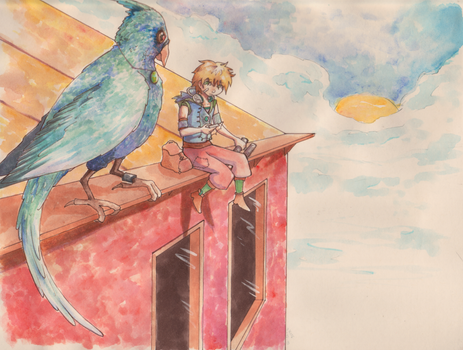 Bird and Boy