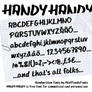 HandyHandy Font