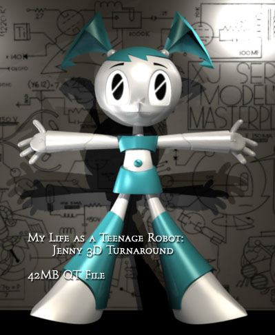 Steam Workshop::My Life As A Teenage Robot - Jenny Wakeman