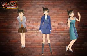 MMD Case Closed Detective Conan Ran Mouri DL
