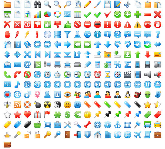 24x24 Free Application Icons