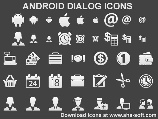 Android Dialog Icons