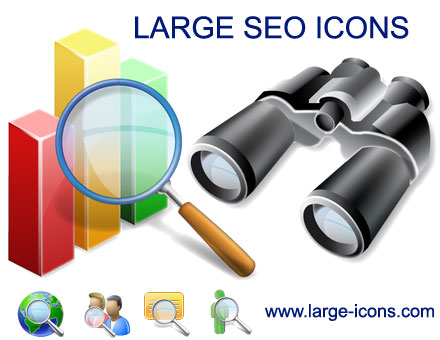 Large SEO Icons