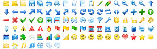 20x20 Free Toolbar Icons