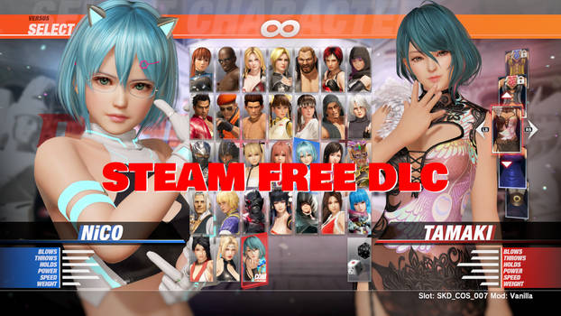 Dead Or Alive 6 FREE DLC