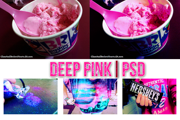 Deep Pink PSD