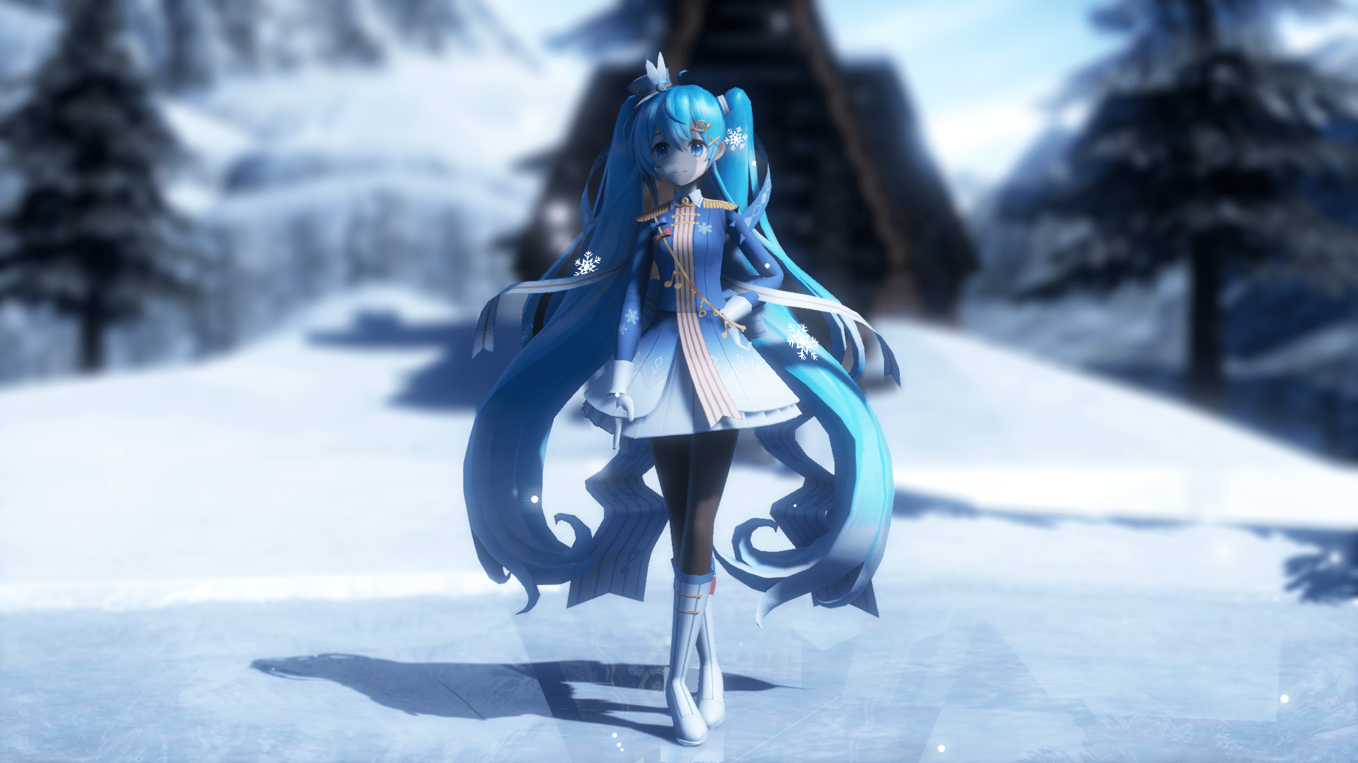 Featured image of post Snow Miku Wallpaper
