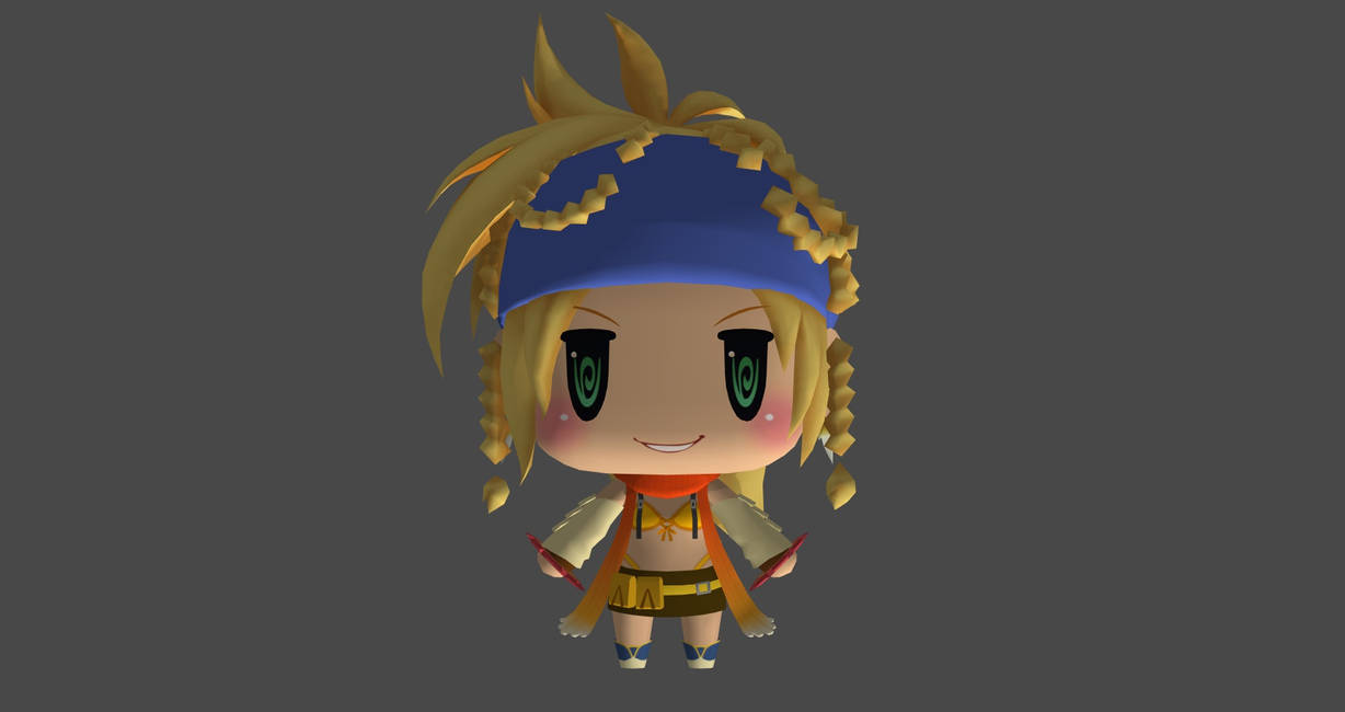 World Of Final Fantasy - Rikku by ilovemynikon on DeviantArt