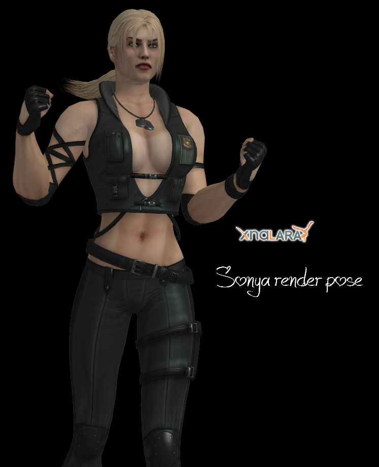 Sonya Blade Render Pose By Mkiss333 On Deviantart