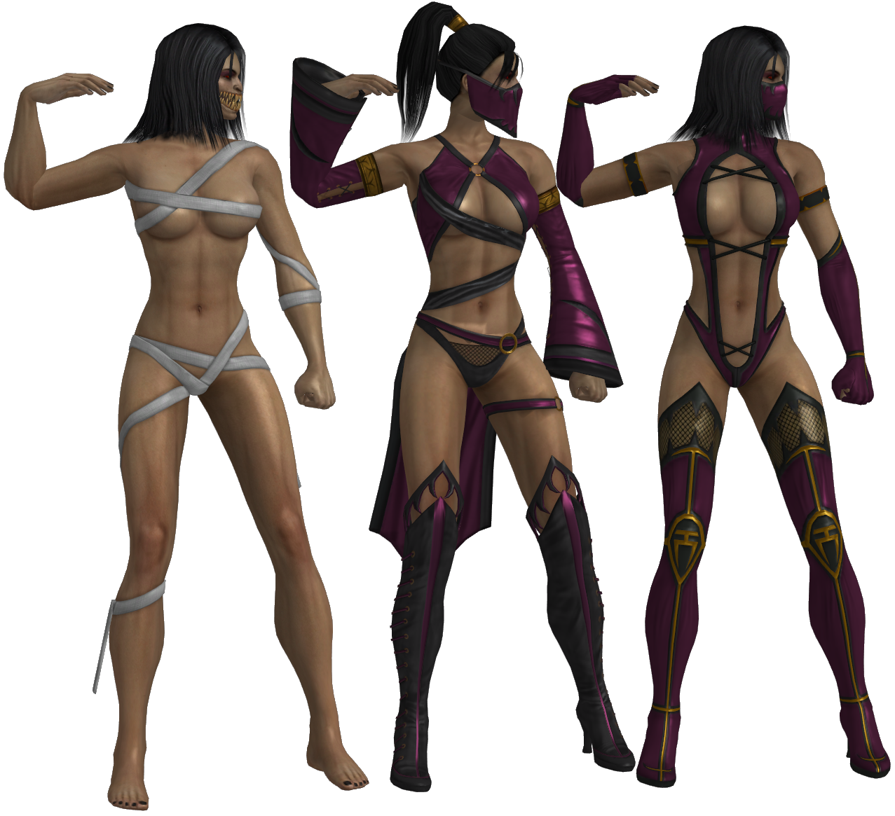 Mortal Kombat - Mileena pack XNAlara