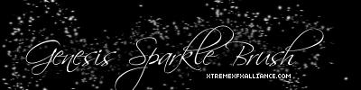 Genesis Sparkle Brush Set