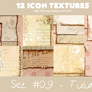 12 icon textures - tulum (set#09)