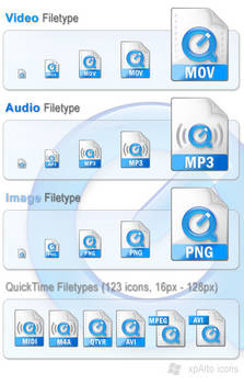 xpAlto QuickTime Icons