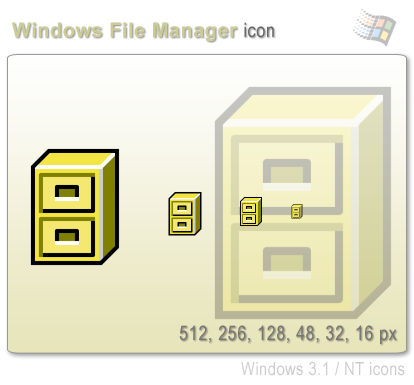 Windows File Manager Icon by graywz on DeviantArt