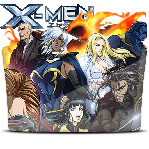 X-Men Anime (2011) Folder Icon by hotwings1011 on DeviantArt