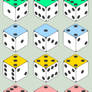 Dice icons