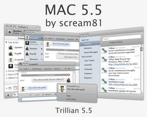 MAC 5.5 Skin for Trillian