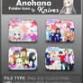 Anohana Anime Folder Icon by Knives