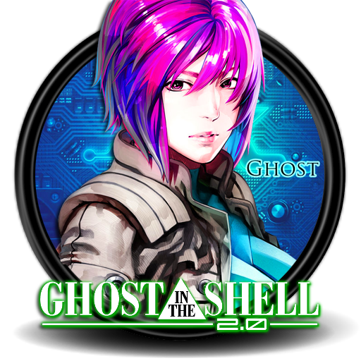 Ghost in the Shell Circle Icon by Knives by knives1024 on DeviantArt