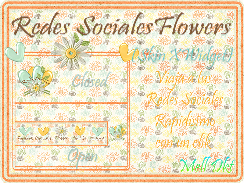 Redes Sociales Flowers Mell Dkt