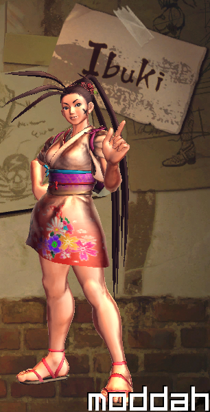 SFTK PC Ibuki Alt. Costume backport from xbox360