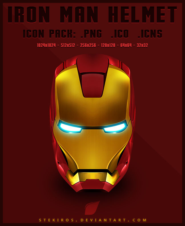 IronMan Helmet - Icon Pack