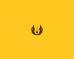 Minimalist Star Wars wallpaper: Jedi Emblem by diros on DeviantArt