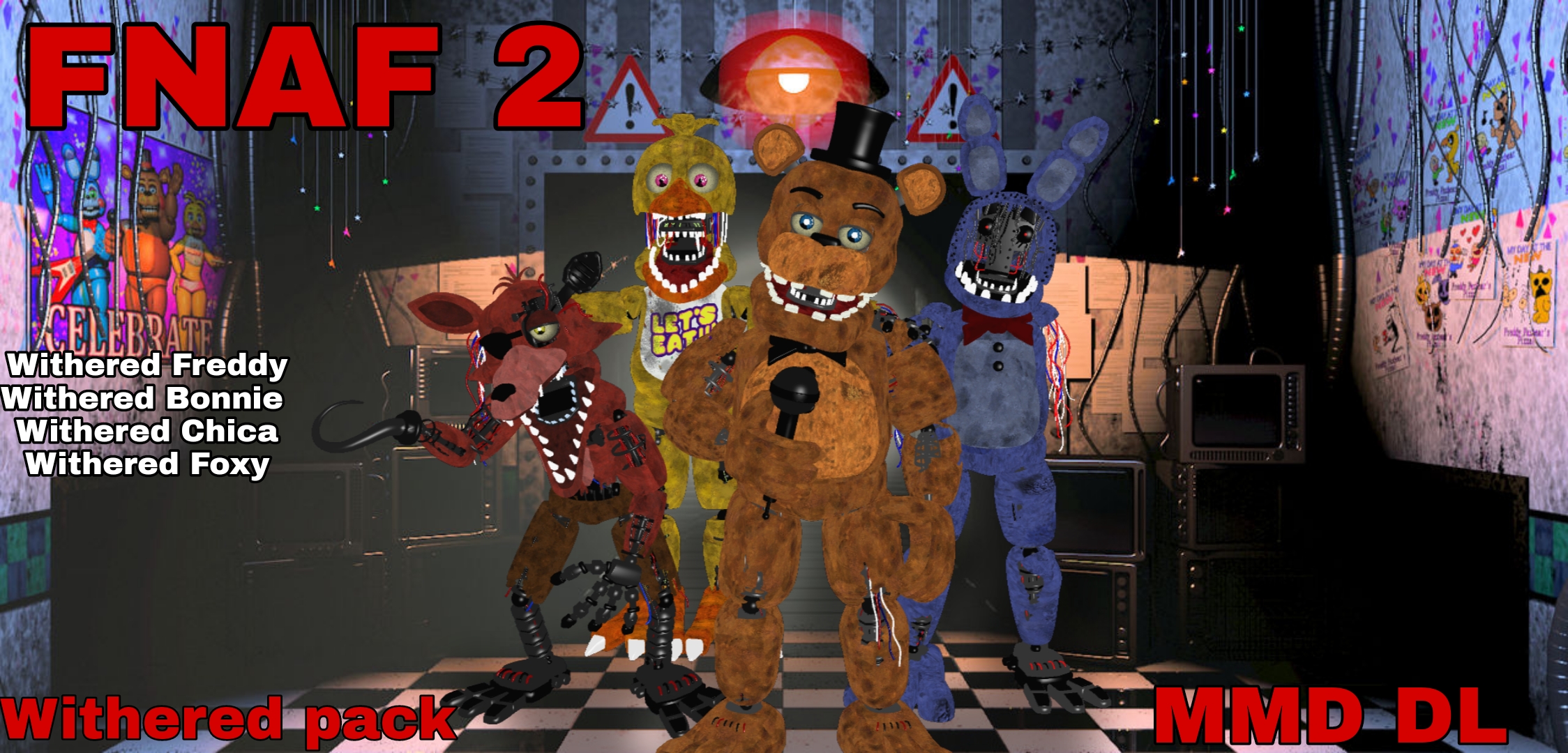 Withered Chica Pack