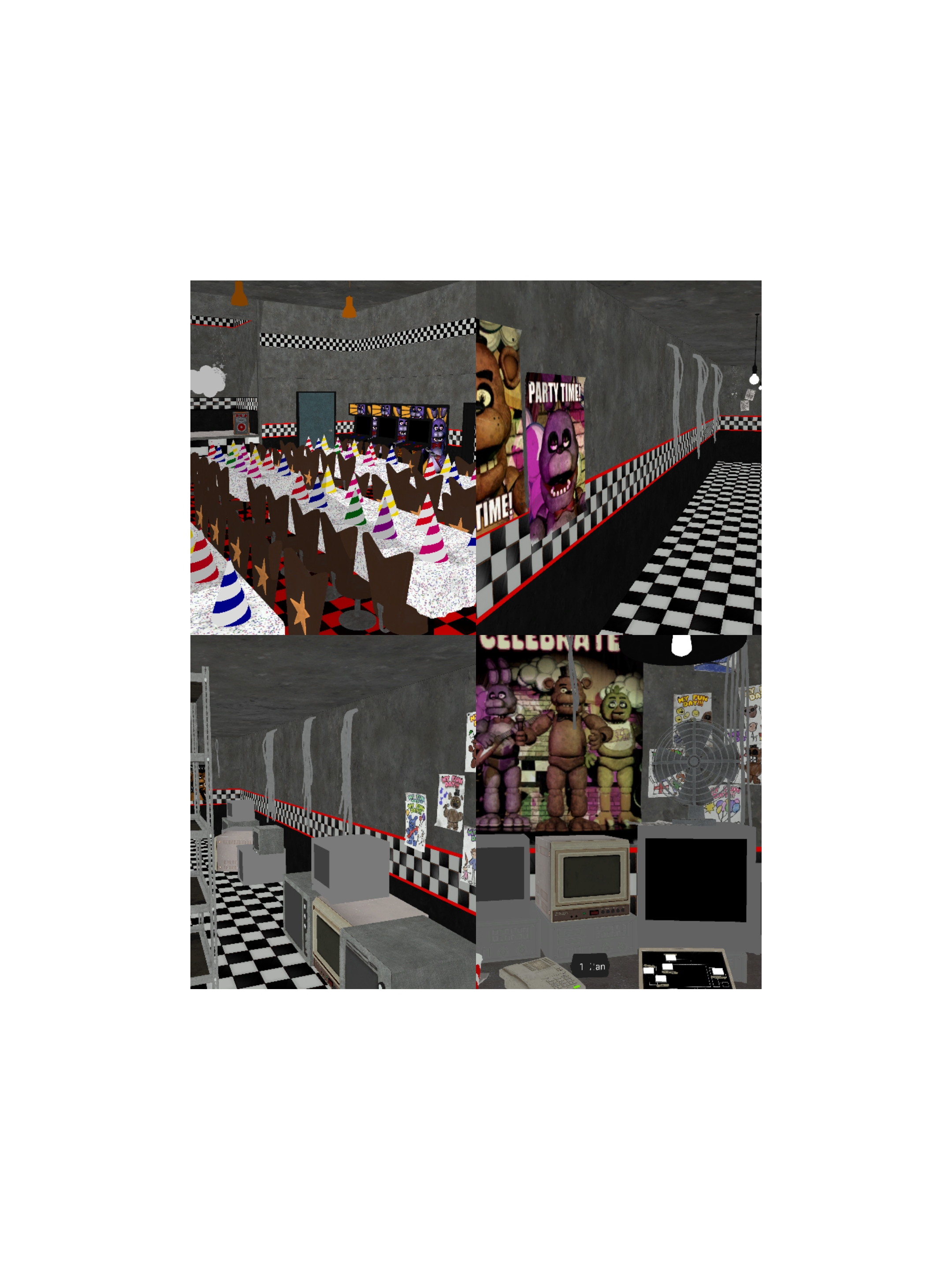 Prisma3D/FNAF]FNAF 1 Map HW download 