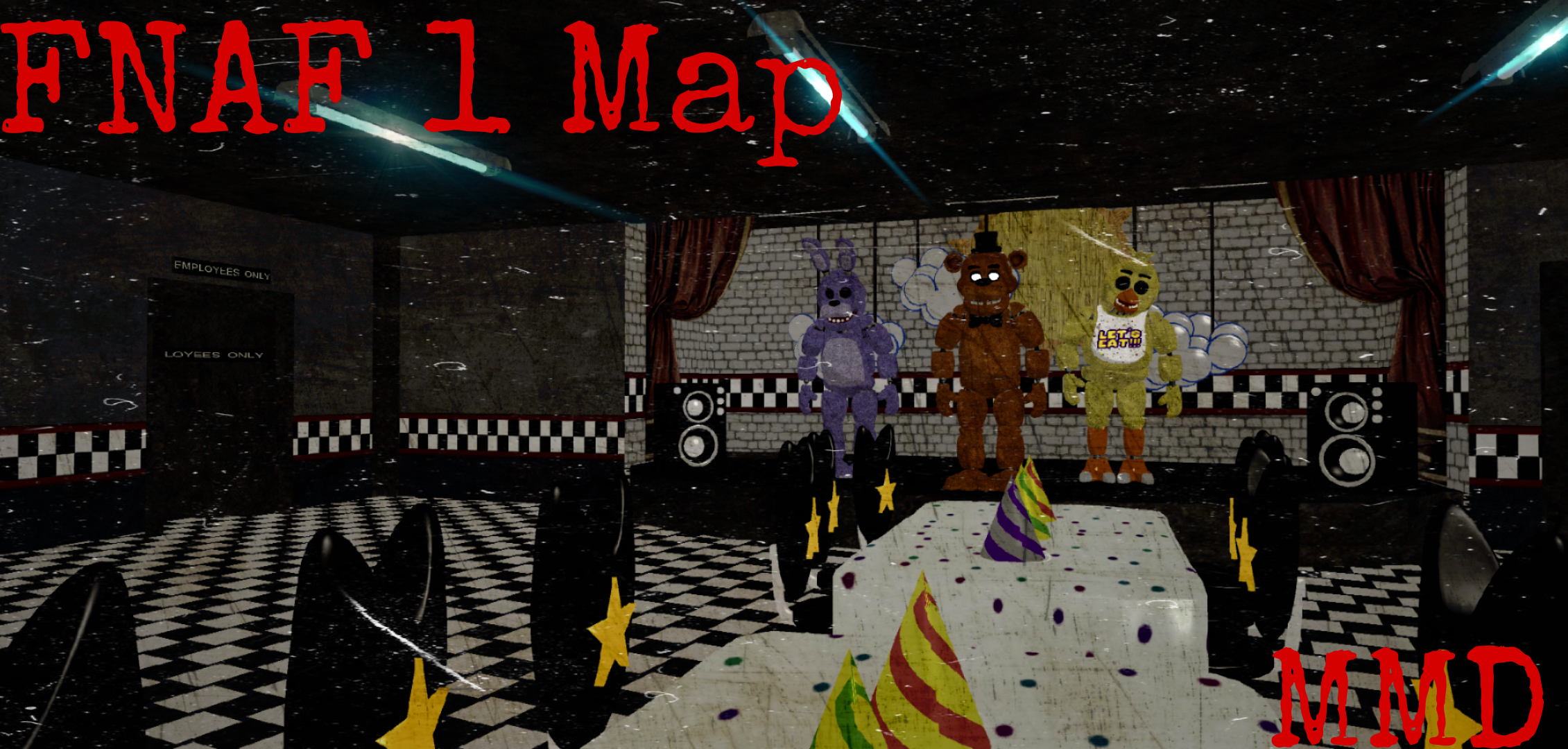 FNAF 1 map