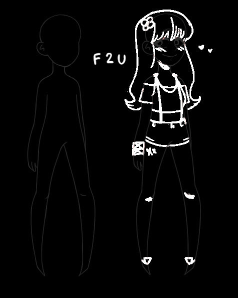 Free To Use Base F2u By Adoptablescherry On Deviantart Free To Use Base F2u By Adoptablescherry On Deviantart