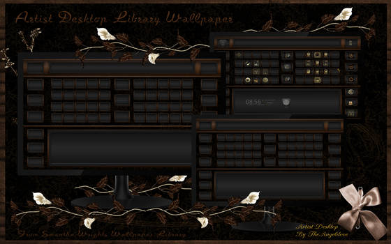 Artist Desktop Library Wallpaper