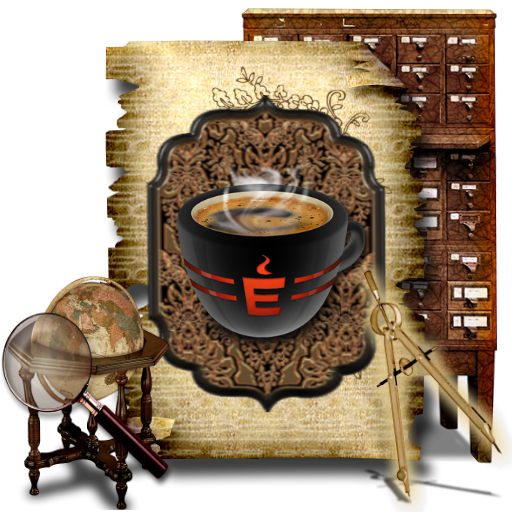 Secret Garden Espresso Coffee Library PNG Library