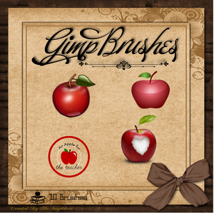 Gimp Brushes | Apple Brushes