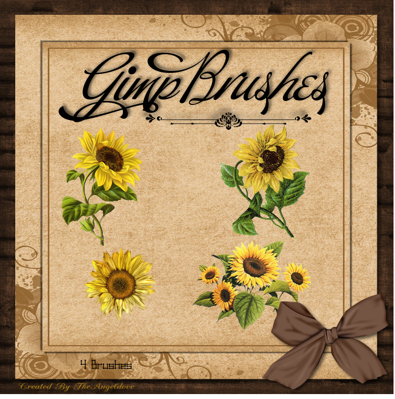 GIMP Brushes | Sunflower Brushes