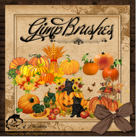 GIMP Brushes | Pumpkin Brushes