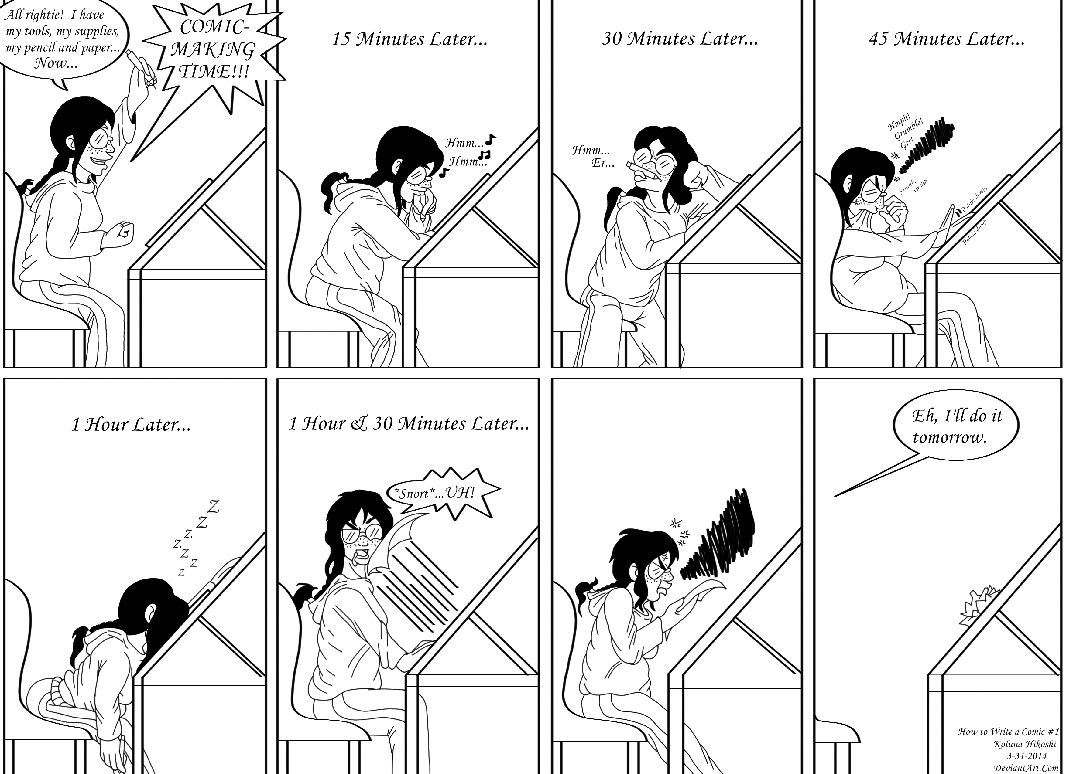 How to Write a Comic #23 by Koluna-Hikoshi on DeviantArt