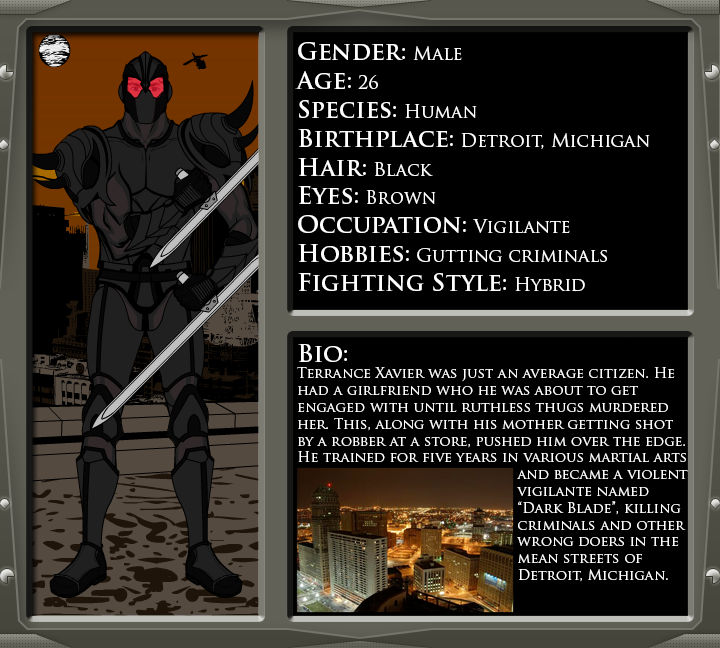 Brutal Fists: Dark Blade by genesis-spiral on DeviantArt