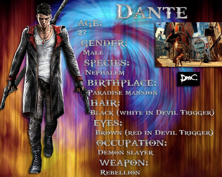 DmC - Dante With White Hair! Son Of Sparda Mode