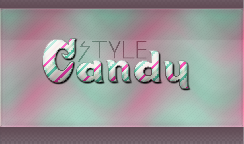 Candy Style PSD