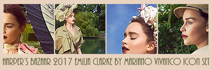 Emilia Clarke by Mariano Vivanco 30 Icon Cuts