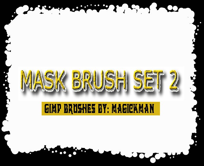 Mask set 2 for Gimp