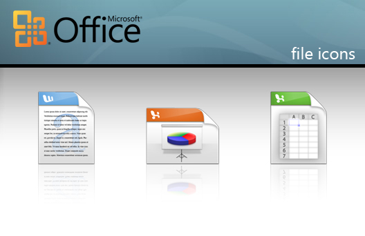 Mircosoft Office file icons