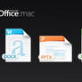 Mac Office 2011 files icons
