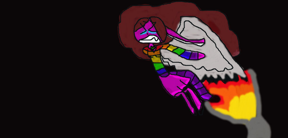 rainbow cutie is on fire by Kay-kaycomic on DeviantArt