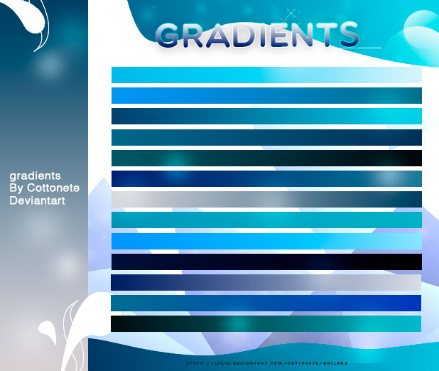 GRADIENTS // 04 by Cottonete on DeviantArt